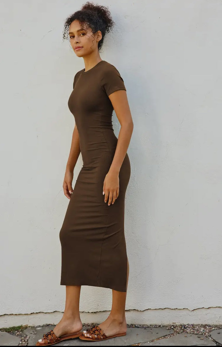 tori cut out midi dress Tori Midi Dress Toast 4
